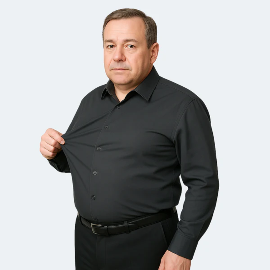 Camisa Sociale Masculine Premium avec Coupe Tailleur